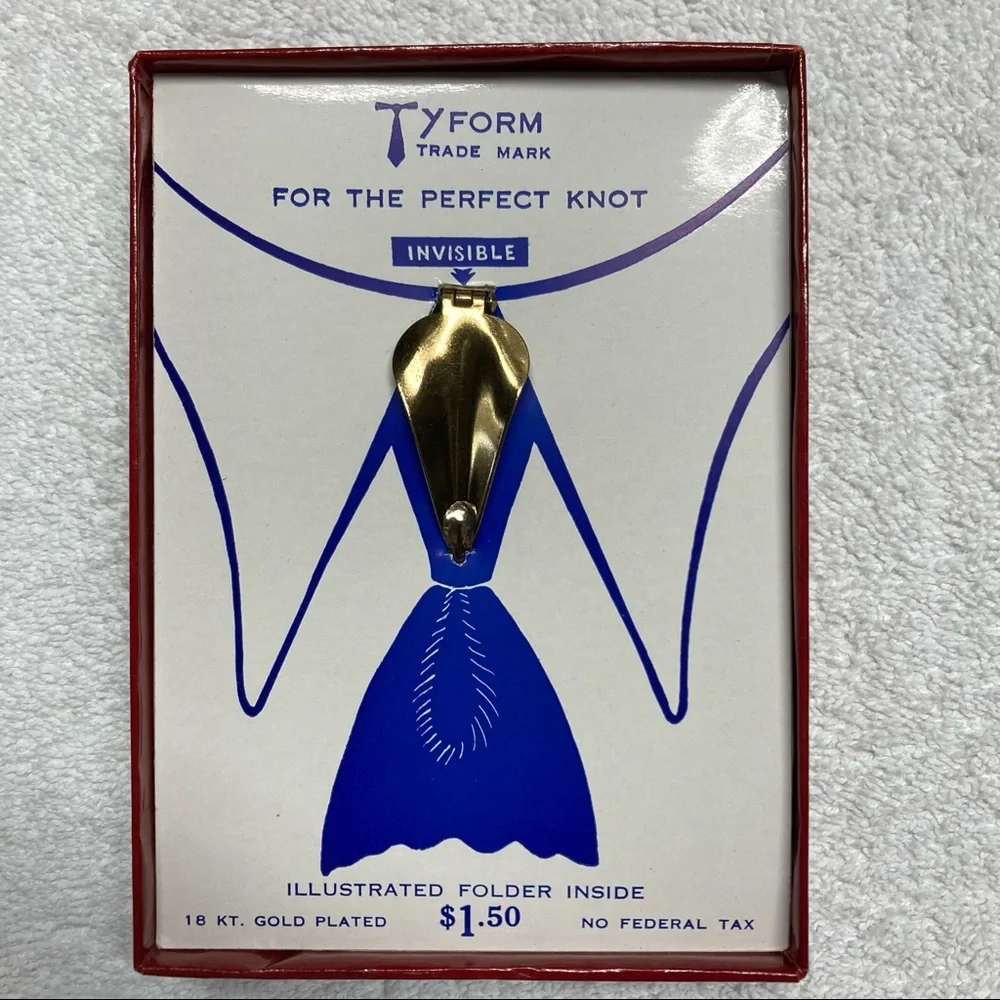 Vintage Tyform For the perfect knot 18K gold
